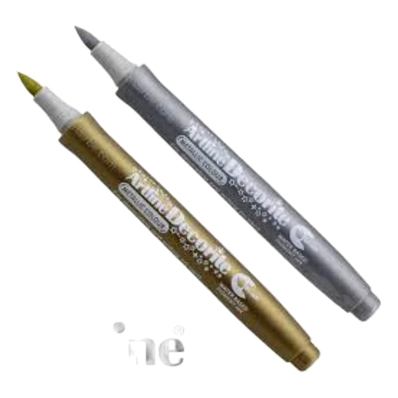 PLUMON DORADO PLATEADO BLANCO - ARTLINE DECORITE