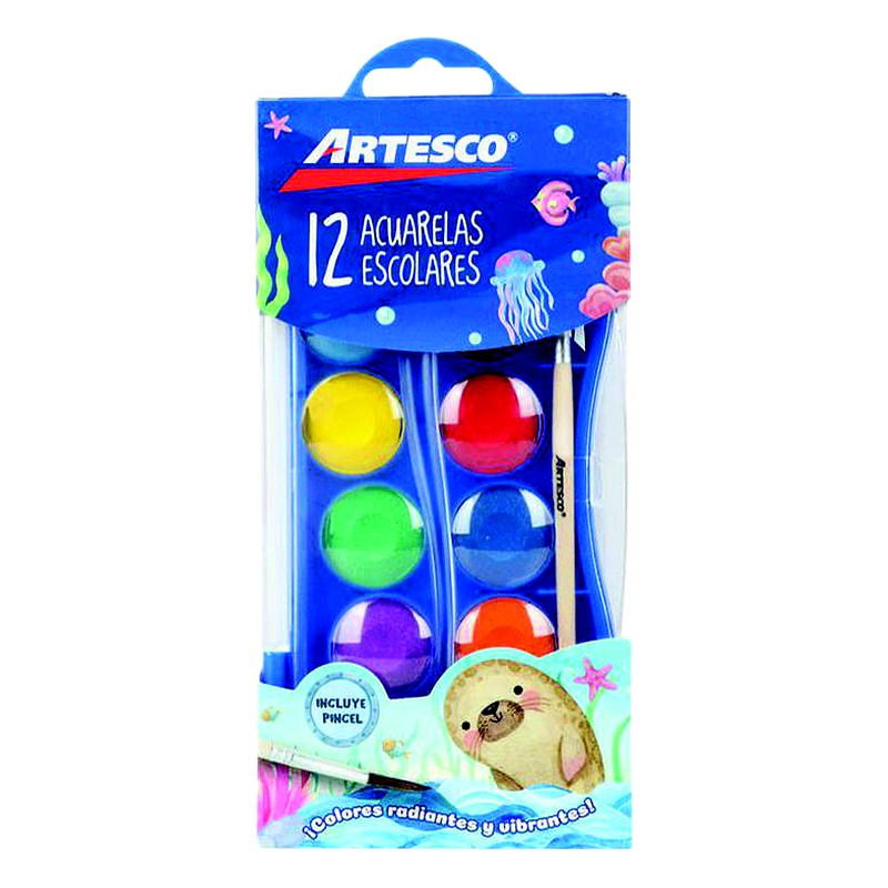 ACUARELA X 12 ARTESCO