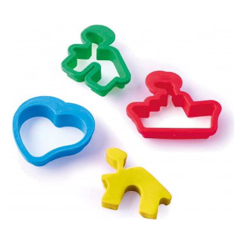 MOLDE SELLO PARA PLASTILINA SET X 8