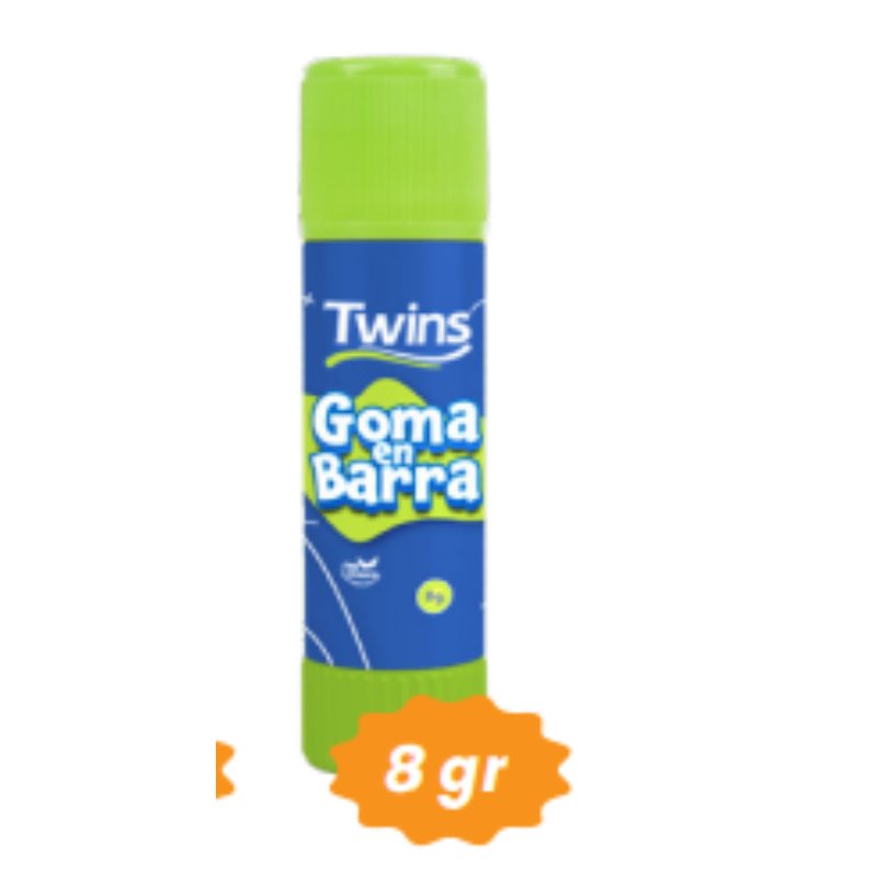 GOMA BARRA 8 GR TWINS