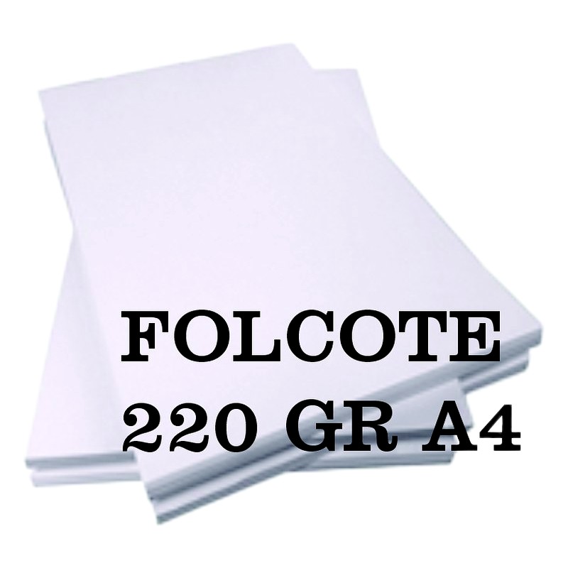 CARTULINA FOLCOTE A4 220 GR