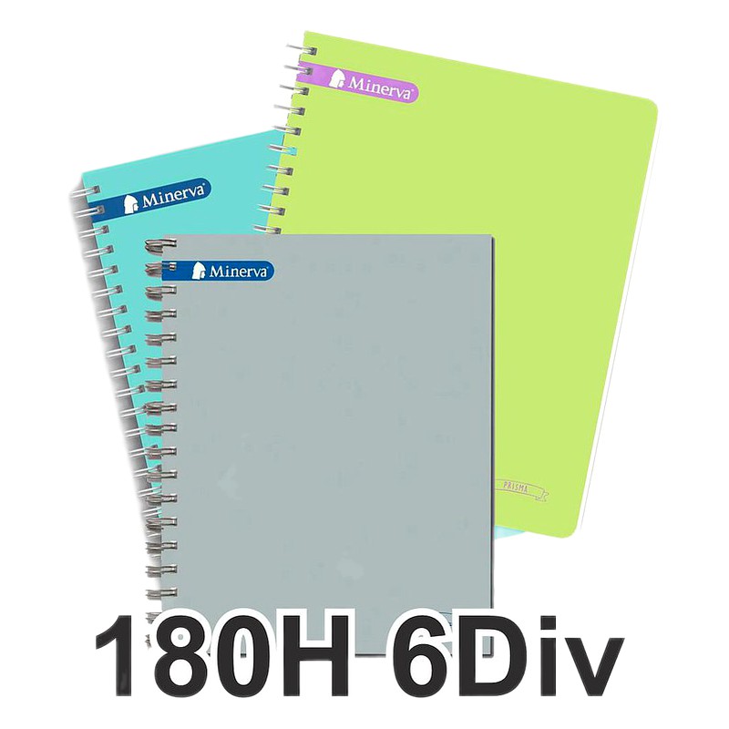 CUAD ANILLADO A4 180h 75gr- MINERVA