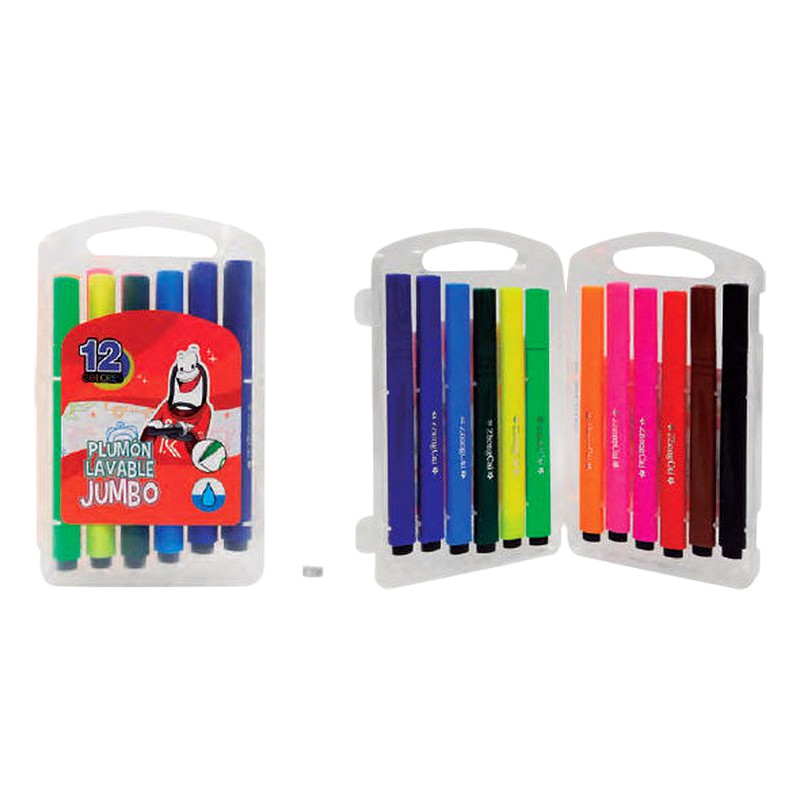 PLUMON JUMBO X 12 ESTUCHE - ECO