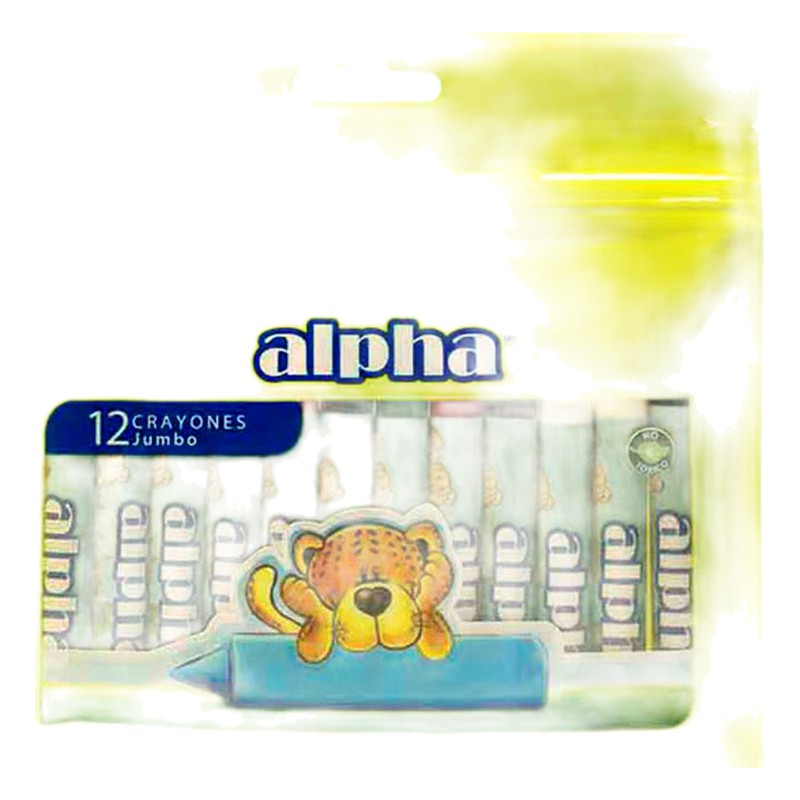CRAYON JUMBO X 12 - ALPHA
