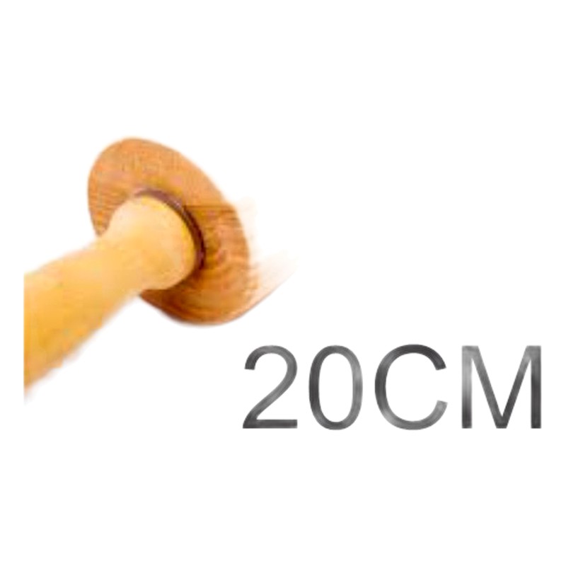 RODILLO DE MADERA 20CM - DIDACTICO