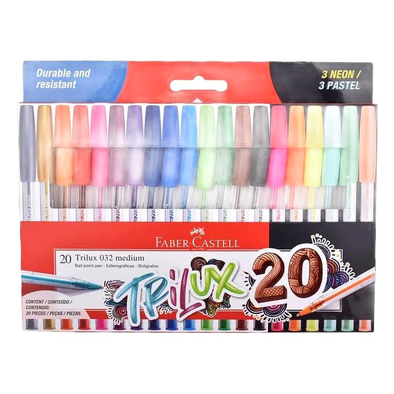 LAPICERO TRILUX 032 X 20 - FABER CASTELL