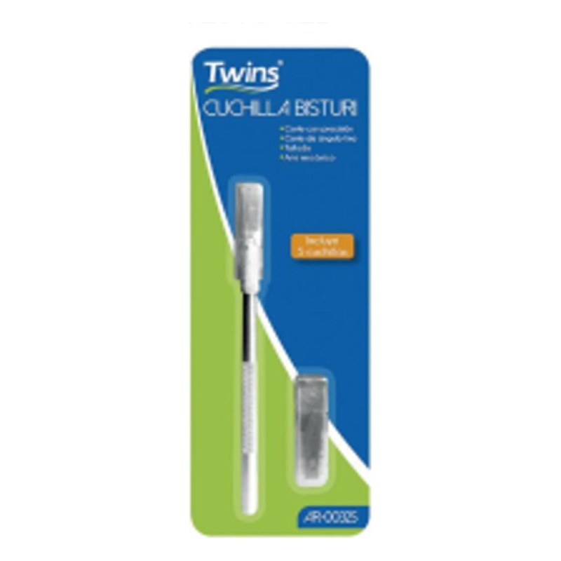 CUCHILLA BISTURI C/ REPUESTO - TWINS