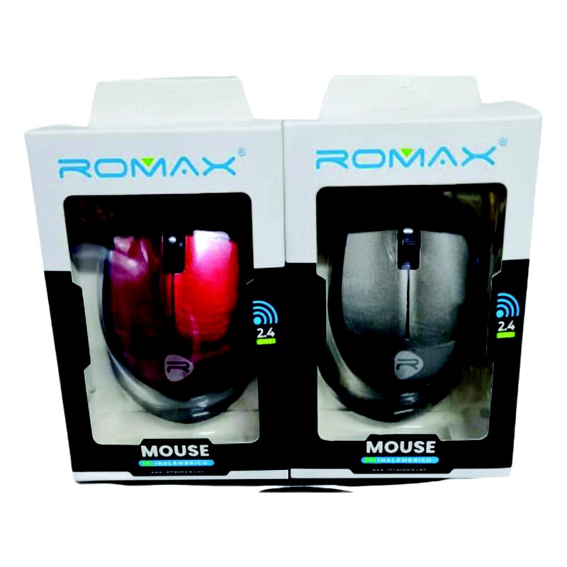 MOUSE INHALAMBRICO ROMAX - TECNOLOGIA