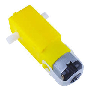 MOTOR REDUCTOR 200rpm 3-6V - AMARILLO