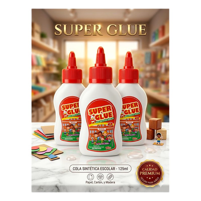 COLA/GOMA C/D 120 ML SUPER GLUE