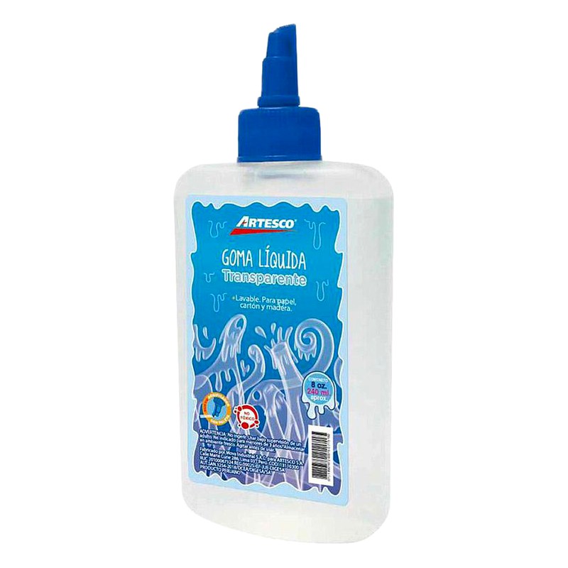 GOMA TRANSPARENTE 240ML - ARTESCO 