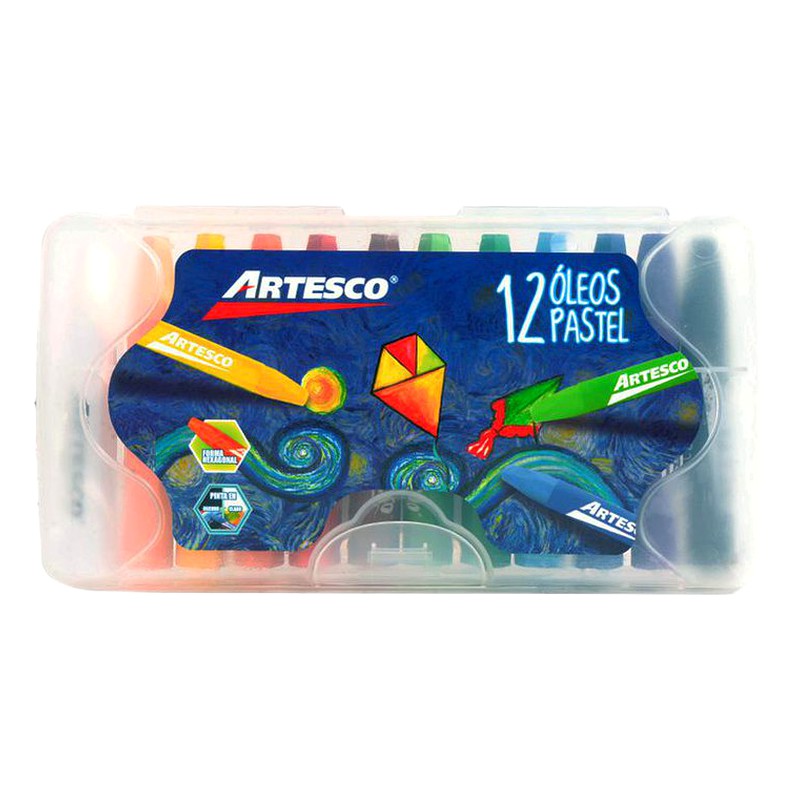 OLEO PASTEL X12 RIGIDO - ARTESCO