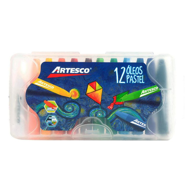 OLEO PASTEL X12 RIGIDO - ARTESCO