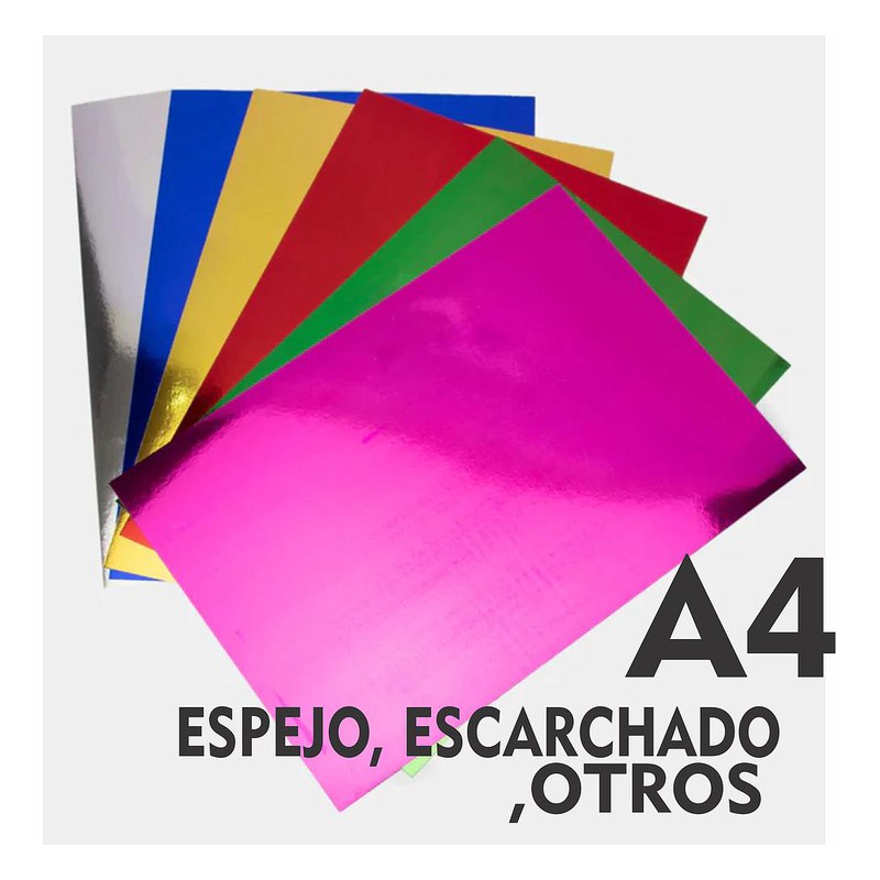 PAPEL/CARTULINA ESPECIAL A4 