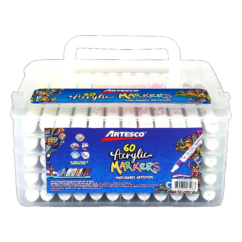 PLUMON ACRYLICO X60 C/ACRILICA - ARTESCO