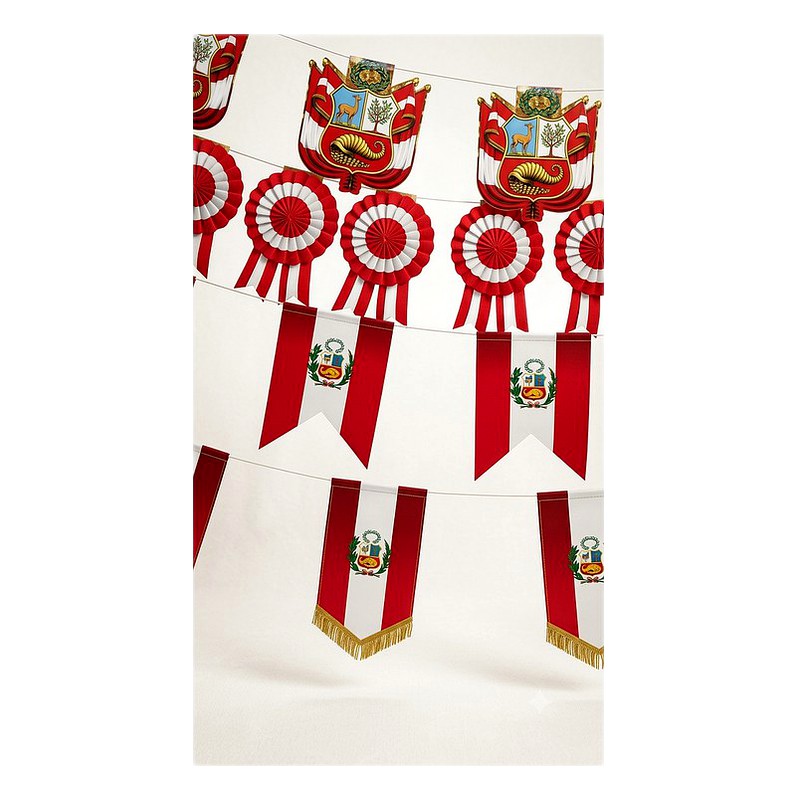 BANDERIN DE CARTON 2.5M