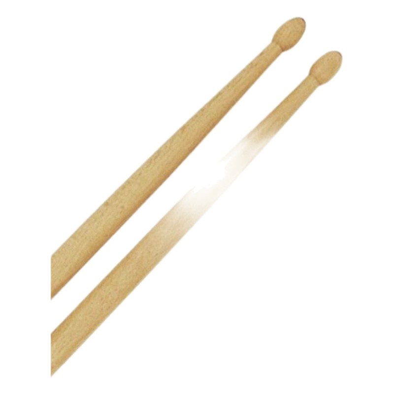 BAQUETA DE TAMBOR MADERA X2