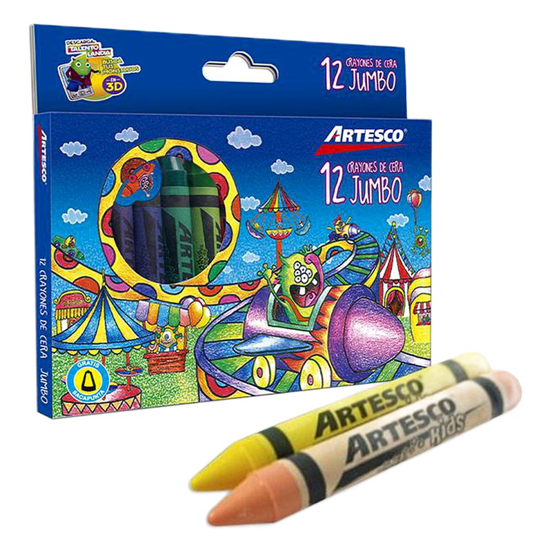 CRAYONES JUMBO X12 - ARTESCO