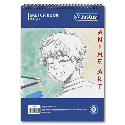 BLOCK DIBUJO ANILL 20HJS JUSTUS